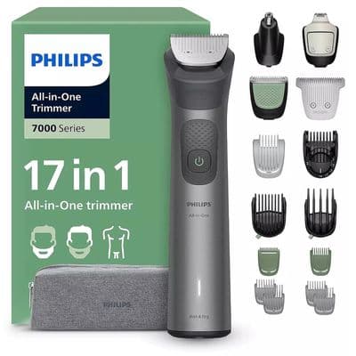 Philips Multigroom 7000 17-in-1 Trimmer Beard Hair Body MG7941/15 120min IPX7