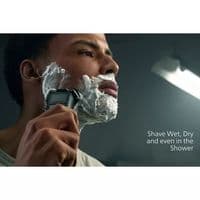 Philips Series 5 Electric Wet & Dry Shaver Trimmer, Nose Trimmer & Case S5889/11