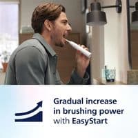 Philips Sonicare 5300 Electric Toothbrush White HX7108/03 with Case & 2 Heads