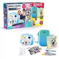 Photo Creator Instant Camera Bonus Pack 10 Rolls | 6 Markers + Case + Album