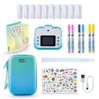 Photo Creator Instant Camera Bonus Pack 10 Rolls | 6 Markers + Case + Album