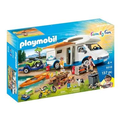 PLAYMOBIL Family Fun Camping Adventure Mega Set 9318