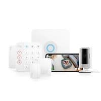 Ring 11 Piece Alarm Kit Inc Indoor Camera 2nd Gen Pack-L Security System