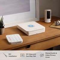 Ring 11 Piece Alarm Kit Inc Indoor Camera 2nd Gen Pack-L Security System