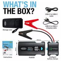 Ring ULTRABOOST 1500A Compact Jump Starter & Power Bank RJS030