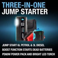 Ring ULTRABOOST 1500A Compact Jump Starter & Power Bank RJS030