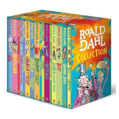 Roald Dahl 16 Book Collection Box Set Paperback Quentin Blake Ages 7+ Childrens