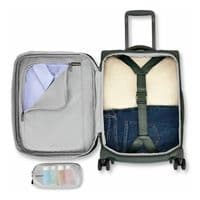 Samsonite Apex XLT 2-Piece Softside Luggage Set Olive Green Cabin Spinner