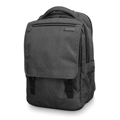 Samsonite Modern Utility Paracycle Backpack Laptop & Tablet Compartments Grey