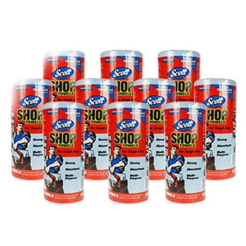 Scott Multi Purpose Shop Cleaning Towels Pack of 10 Rolls