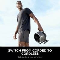 Shark FlexBreeze HydroGo Misting Fan in Charcoal FA050UK
