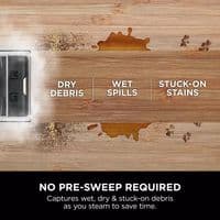 Shark SteamPickUp Hard Floor 3-in-1 Steam Mop | Scrub, Vacuum & Sanitise Floors SD200UK