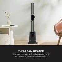 Shark TurboBlade Cool + Heat Fan Heater Bladeless Tower TH200UK