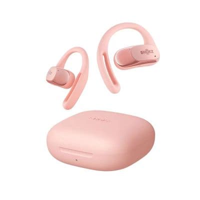 Shokz OpenFit Air Open-Ear Headphones Pink Earbuds