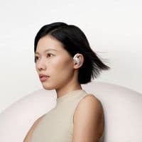 Shokz OpenFit Air Open-Ear Headphones White Earbuds