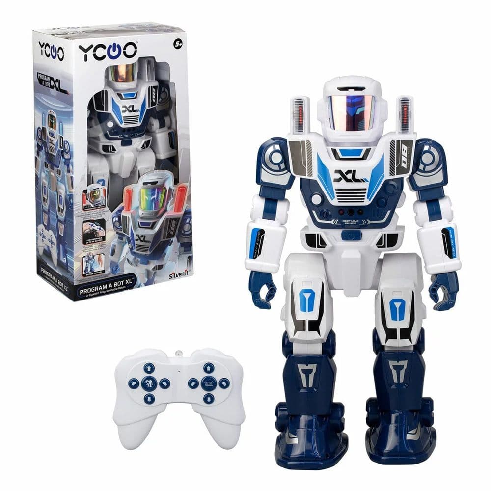 Silverlit Program A Bot XL 40cm Programmable Robot with Remote ...