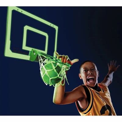 SKLZ Pro Mini Midnight Basketball Hoop Glow In Dark Over Door Set