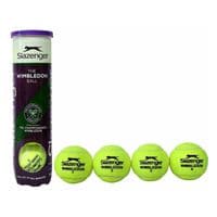Slazenger Official Wimbledon Tennis Championship Balls 24 Pack | 6 x 4-Ball Cans