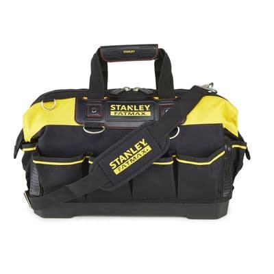 Stanley Fatmax 18 Durable Technician Tool bag with Shoulder Strap Hard Base