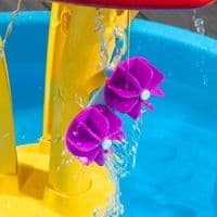 Step2 Tidal Towers Water Table 2-Tier Rain Shower Kids Outdoor Activity