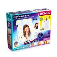 Studio Creator Hollywood LED Makeup Mirror BONUS Pack