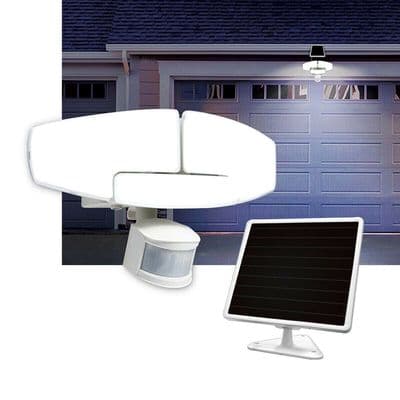 Sunforce 2000 Lumen LED Triple Head Solar Motion Activated Security Light