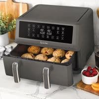 Sur La Table Single or Double Basket Digital Air Fryer 10.4L Dual