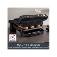 Tefal GC7178G1 OptiGrill+ Intelligent Health Grill Cook 2000W