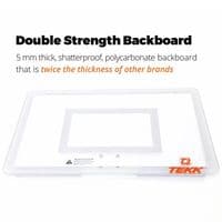 Tekk Pro Edition Monster Jam Mini Basketball Hoop Over the Door or On the Wall