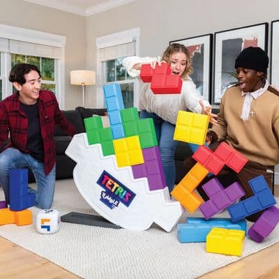 Tetris XL 6ft Tumble Game 24 Piece Stacking Challenge Giant Tetris