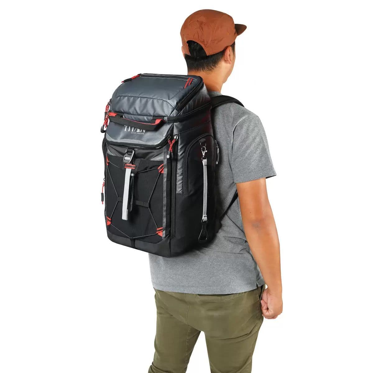 Titan 26 Can Deep Freeze Ultra Backpack Cooler Ice Bag Food/Drinks with