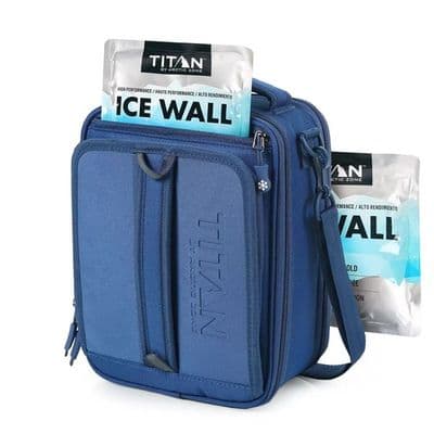 Titan Expandable Lunch Box Insulated with Food Container Set Bag and Ice Walls