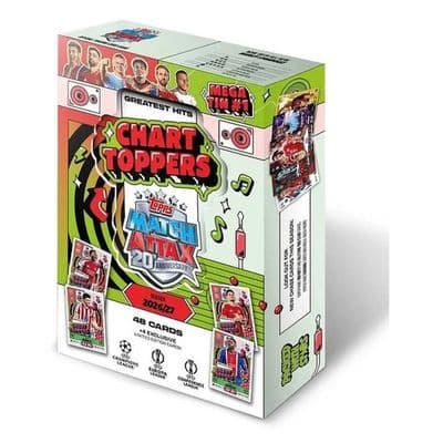 Topps Match Attax UCC 2026/27 Mega Tin Chart Toppers New Entries Football Cards