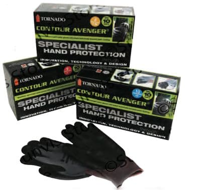 TORNADO Contour Avenger Special Hand Protection Work Gloves 10 Box