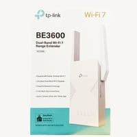 TP-Link RE235BE Wi-Fi 7 Range Extender – 3.6 Gbps Dual-Band with 2.5G Port