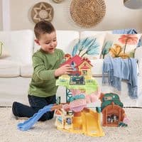 VTech Bluey Toot-Toot Drivers Road Trip Play Set with Family Car