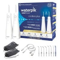 Waterpik Cordless Plus Water Flosser Twin Pack WF-26UK010
