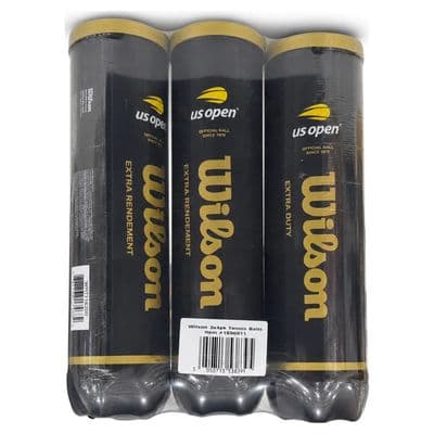 Wilson US Open Extra Duty Tennis Balls 3x4 Pack 12 Balls