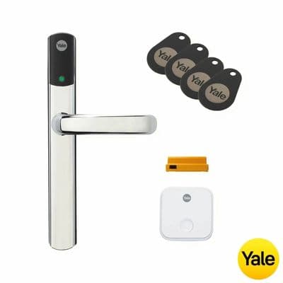 Yale Conexis L2 Smart Lock Smartphone Auto Unlock WiFi Bridge BSI Kitemark Chrom