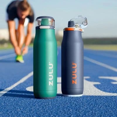Zulu Chase 511ml Vacuum Insulated Stainless Steel Water Bottle 2-Pack