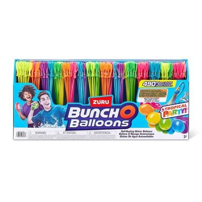 Zuru Bunch O Balloons 490 Tropical Party Self-Sealing Water Balloons