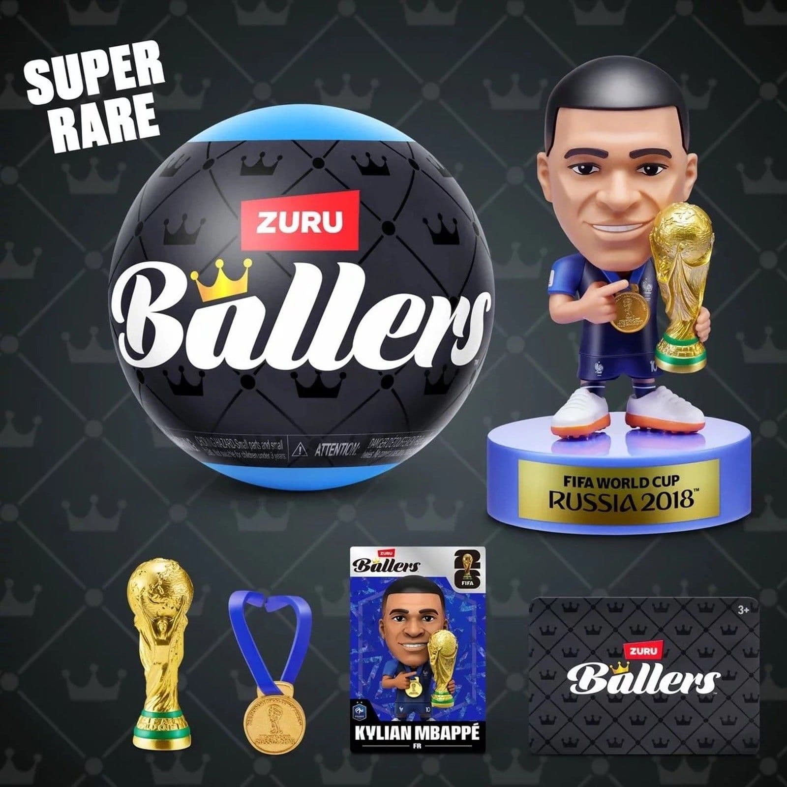 ZURU FIFA World Cup 2026 Ballers 4 Pack Mystery Capsules