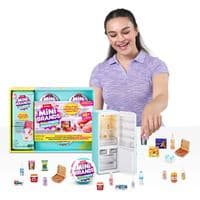 ZURU Mini Brands Fill the Fridge Multipack 3 Surprise Capsules Series 1 Playset