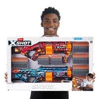 Zuru X Shot Skins Last Stand Dart Blaster 2 Pack with 300 Foam Darts