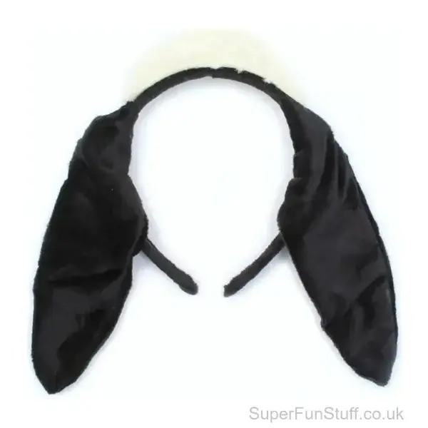 Black Sheep Headband with Floppy Ears | Farm Party Dress Up