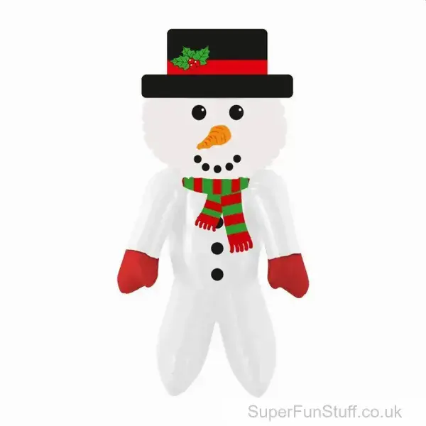 Blow Up Snowman Inflatable (65cm) | Xmas Party Decorations UK