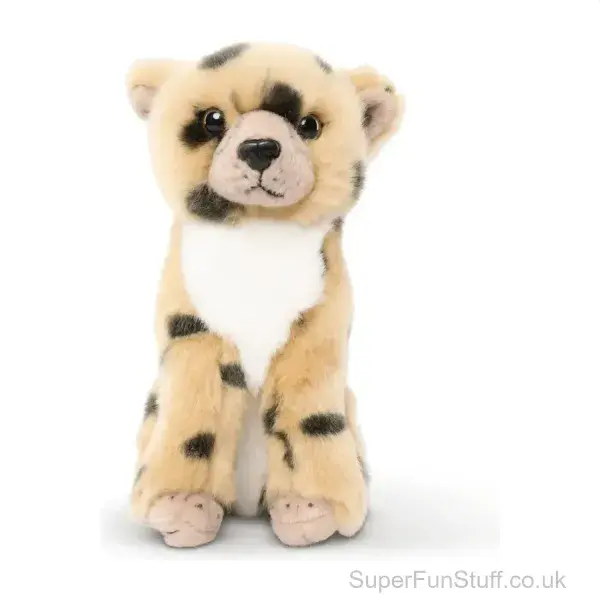 Cheetah Teddy Soft Toy - 19cm