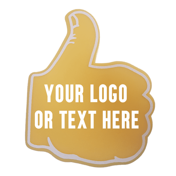 Custom Printed Thumbs Up Foam Hand - 4 Colours Available