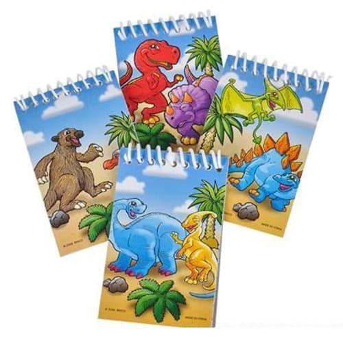 Dinosaur Notepads | Kids' Party Bag Filler & Gift