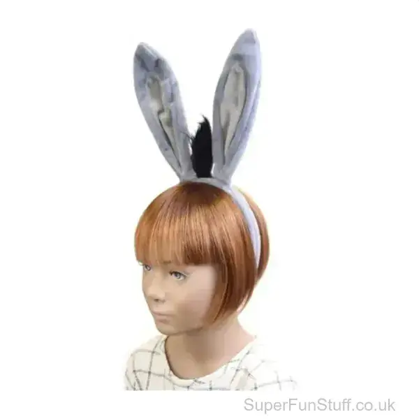 Donkey Fancy Dress Set | Tail and Headband | Costume Additions